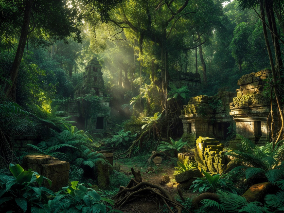 Ancient civilizations hidden beneath the jungle canopy